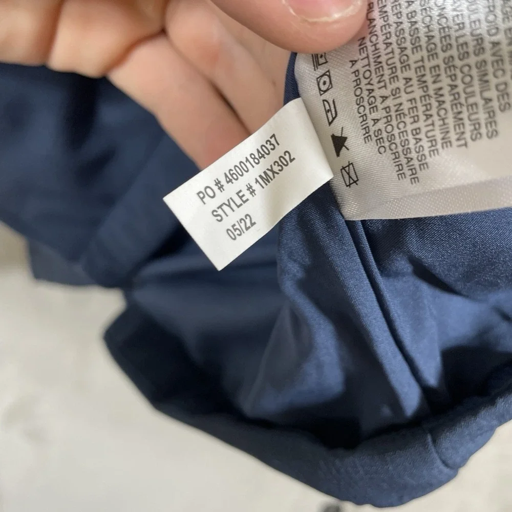 Travis Mathew Cold Heart 2.0 Puffer Vest Mens L Blue Full-Zip Quilted Golf Logo